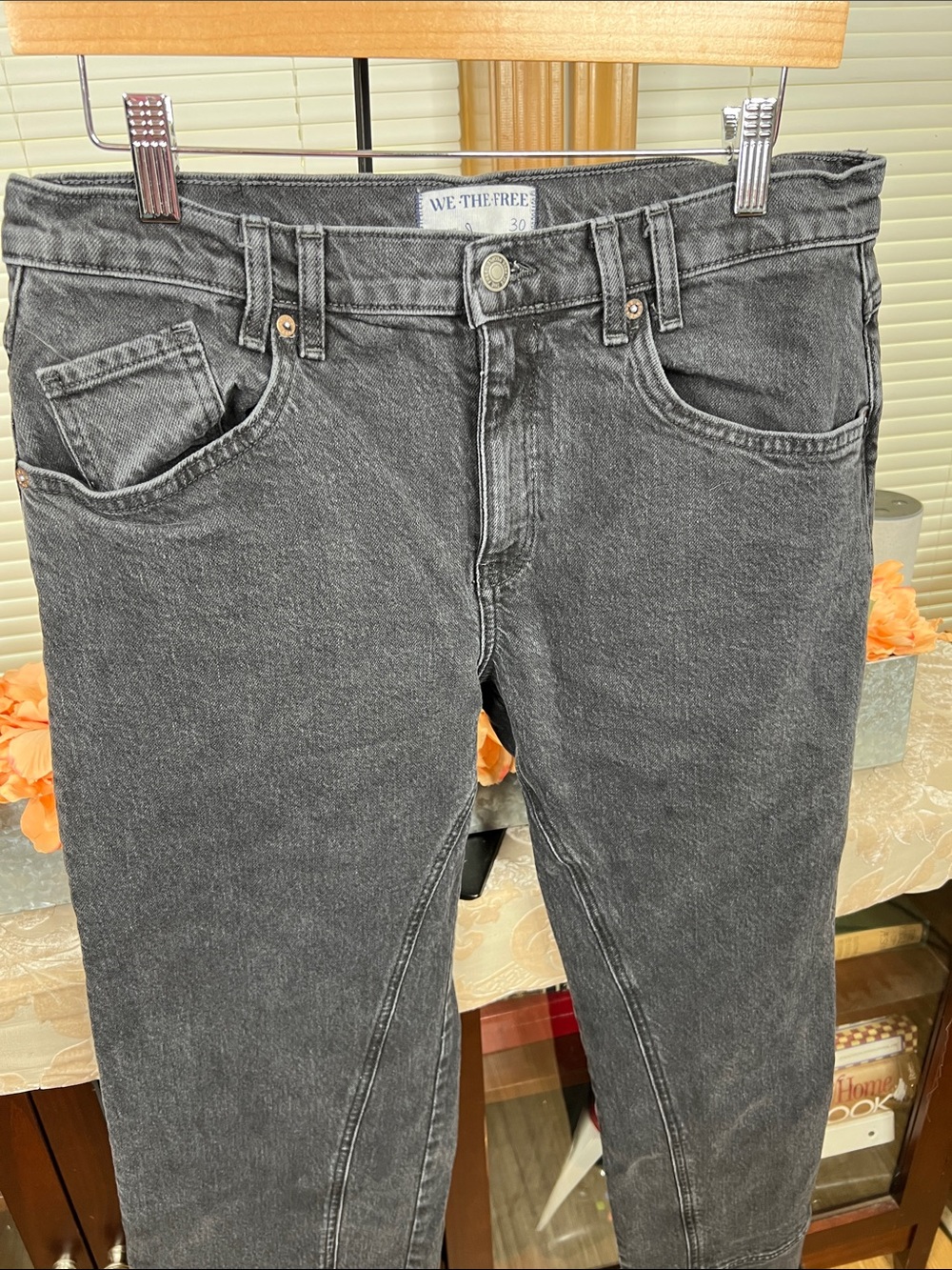 We The Free Risk Taker High Rise Straight Size 30 - Picture 4 of 9